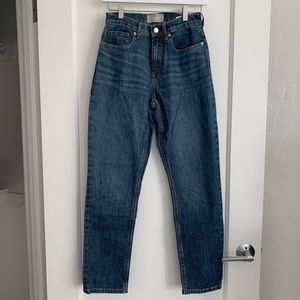 Everlane The Cheeky Jean - Faded Indigo Wash